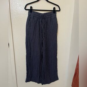 Striped Women's Linen Pants